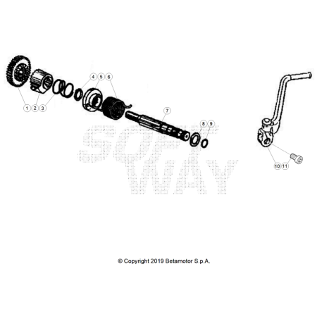 KICK MOTARD RR 2T 50 X 2024...
